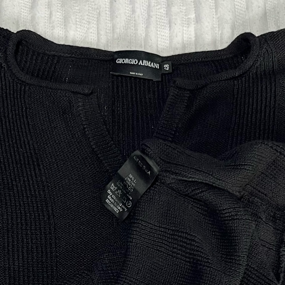 Split Neck Sweater - image 8